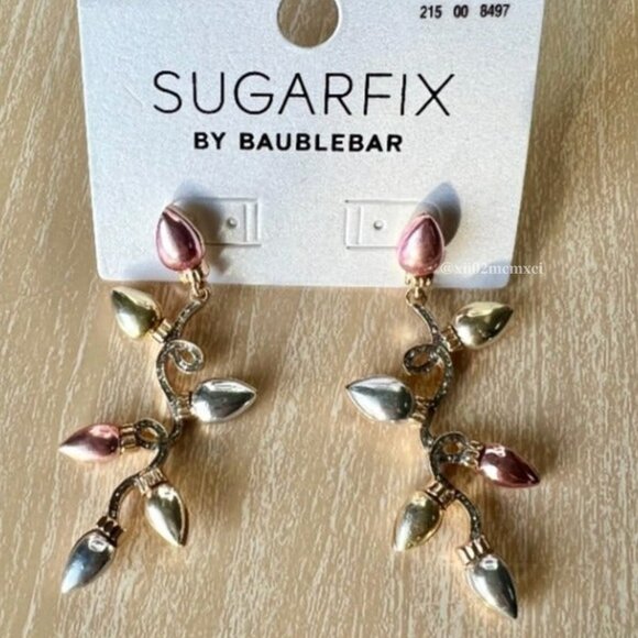 TARGET SUGARFIX BAUBLEBAR STRING LIGHT DROP EARRINGS 1CT - Picture 1 of 4